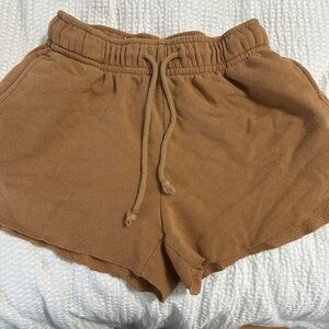 Able Women's Brown Athletic Shorts